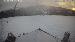 Sjezdovka, panorama východ