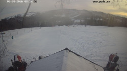 Sjezdovka, panorama východ