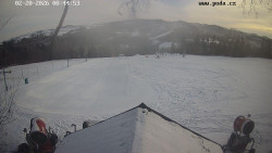 Sjezdovka, panorama východ