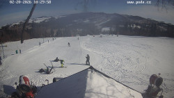 Sjezdovka, panorama východ