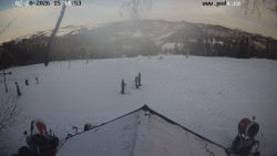 Sjezdovka, panorama východ