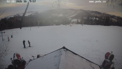 Sjezdovka, panorama východ