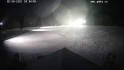 Sjezdovka, panorama východ