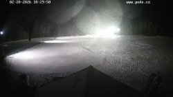 Sjezdovka, panorama východ