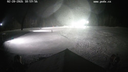 Sjezdovka, panorama východ