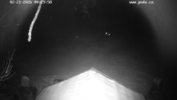 Sjezdovka, panorama východ