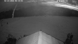 Sjezdovka, panorama východ