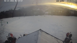 Sjezdovka, panorama východ