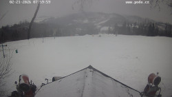 Sjezdovka, panorama východ