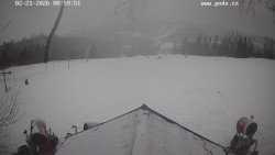 Sjezdovka, panorama východ