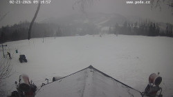 Sjezdovka, panorama východ