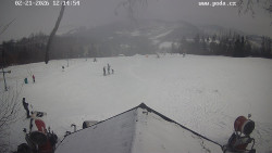 Sjezdovka, panorama východ