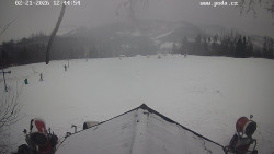 Sjezdovka, panorama východ