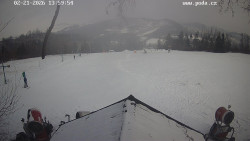 Sjezdovka, panorama východ