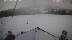 Sjezdovka, panorama východ