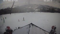 Sjezdovka, panorama východ