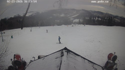 Sjezdovka, panorama východ