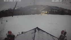 Sjezdovka, panorama východ