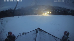 Sjezdovka, panorama východ