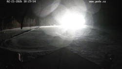 Sjezdovka, panorama východ