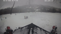 Sjezdovka, panorama východ