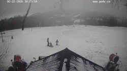 Sjezdovka, panorama východ