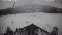 Sjezdovka, panorama východ