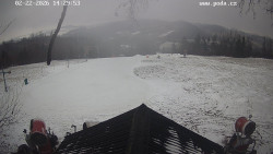 Sjezdovka, panorama východ