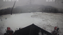 Sjezdovka, panorama východ