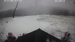 Sjezdovka, panorama východ