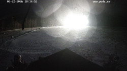 Sjezdovka, panorama východ