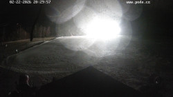 Sjezdovka, panorama východ