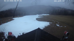 Sjezdovka, panorama východ