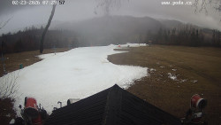 Sjezdovka, panorama východ