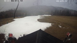 Sjezdovka, panorama východ