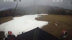 Sjezdovka, panorama východ