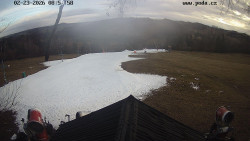 Sjezdovka, panorama východ