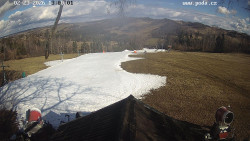 Sjezdovka, panorama východ