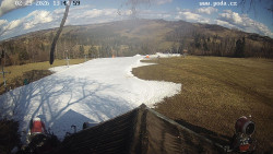 Sjezdovka, panorama východ