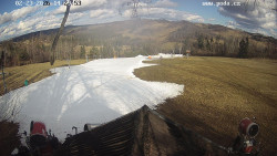 Sjezdovka, panorama východ