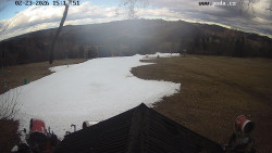 Sjezdovka, panorama východ