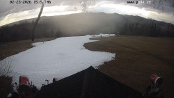 Sjezdovka, panorama východ