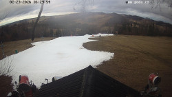 Sjezdovka, panorama východ