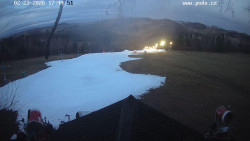 Sjezdovka, panorama východ