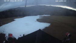 Sjezdovka, panorama východ