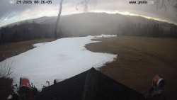 Sjezdovka, panorama východ