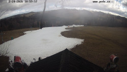 Sjezdovka, panorama východ