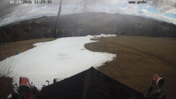 Sjezdovka, panorama východ