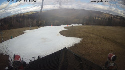 Sjezdovka, panorama východ