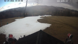 Sjezdovka, panorama východ